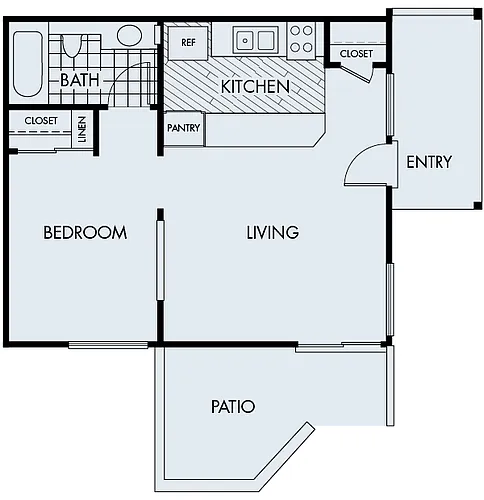 Floor plan Woodbridge Plan 1A
