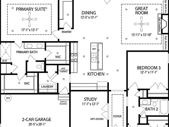 Sugar Creek B, GY Floor Plan