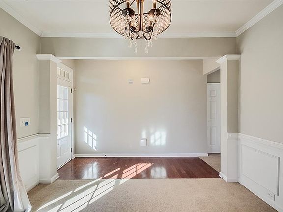 Formal dining room and foyer