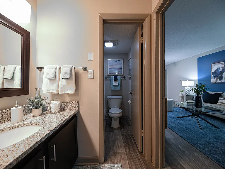 Experience modern living in this beautifully designed apartment space.