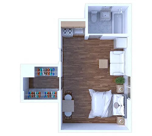 Floor plan Studio Floor Plan S7