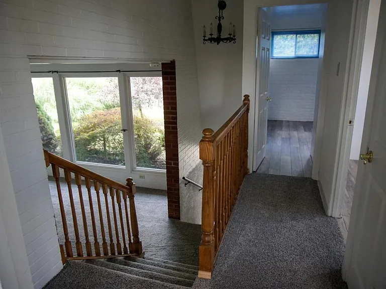hallway to the upstairs