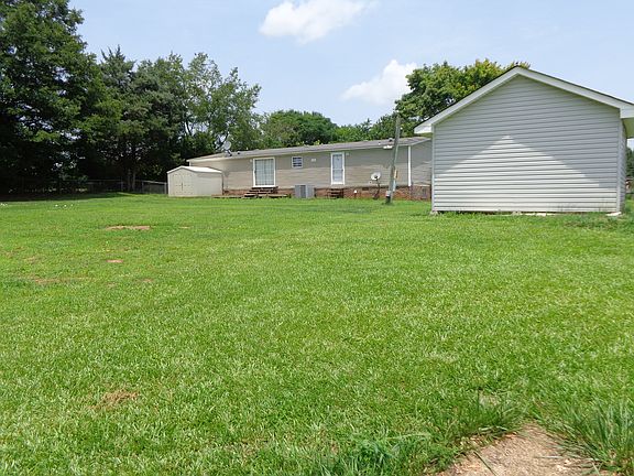 Large fenced-in back yard