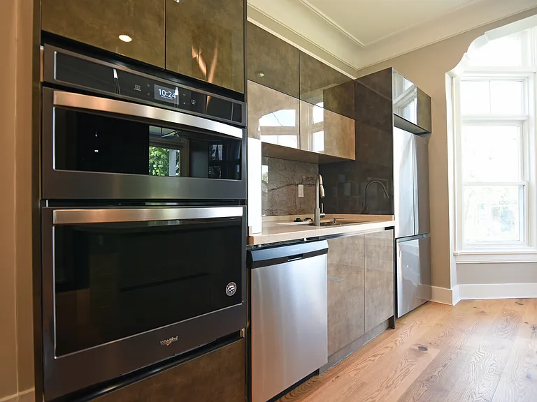 European cabinets on display unique and convenient oven microwave combo