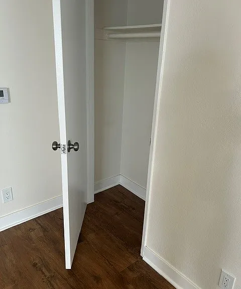 Living room coat closet