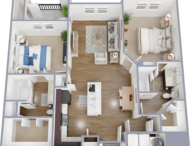 B2 Floorplan Diagram