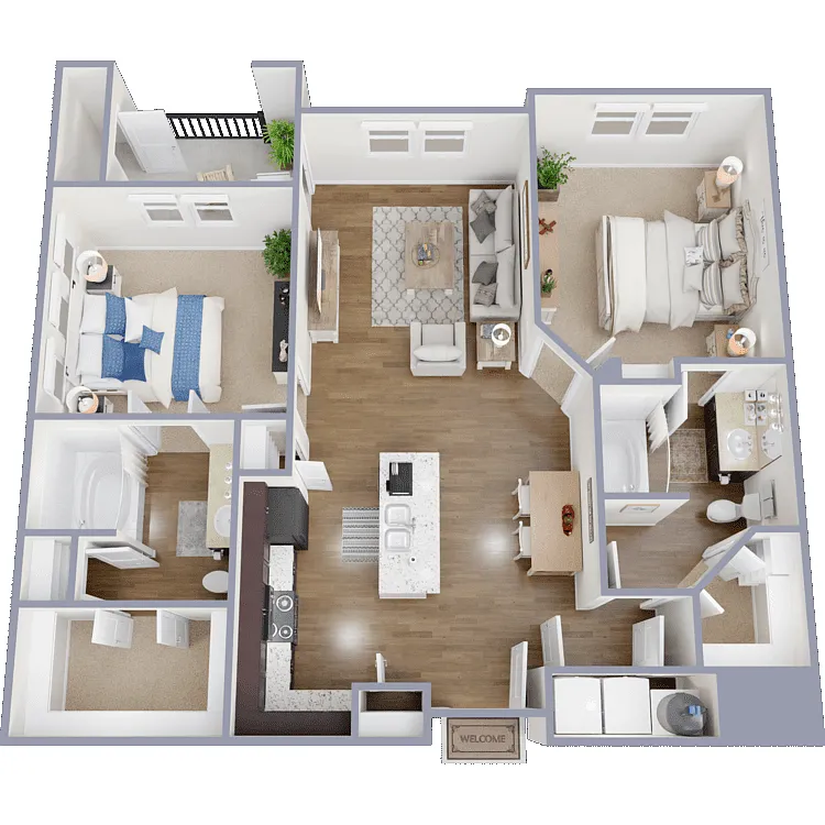Floor plan B2