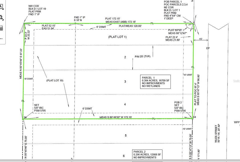 1st image of 30601 NILES STREET LOT 1