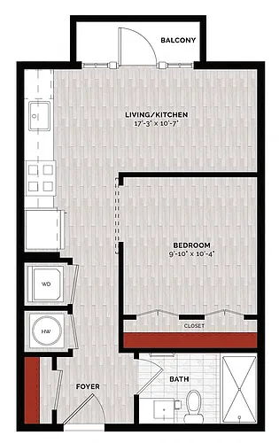 Floor plan A4-J