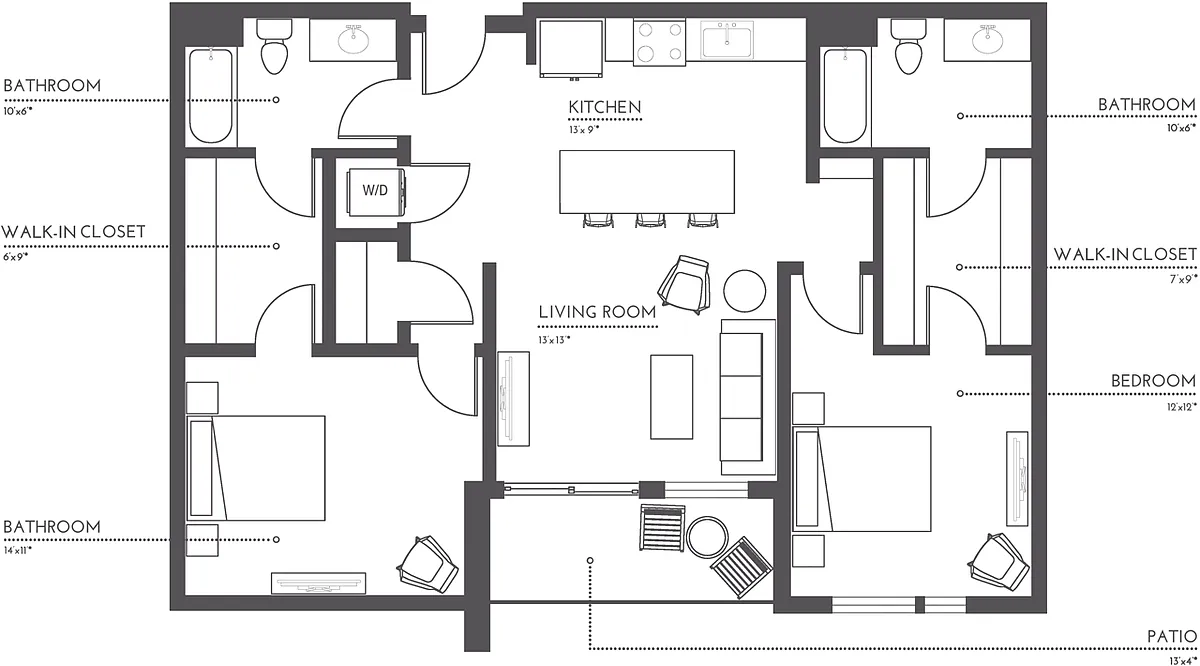 Floor plan B4