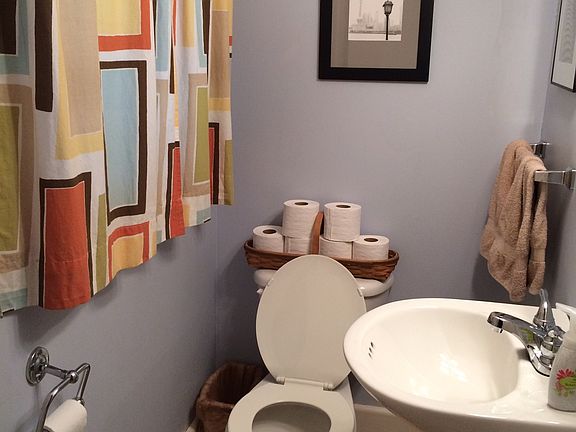 First floor half bath