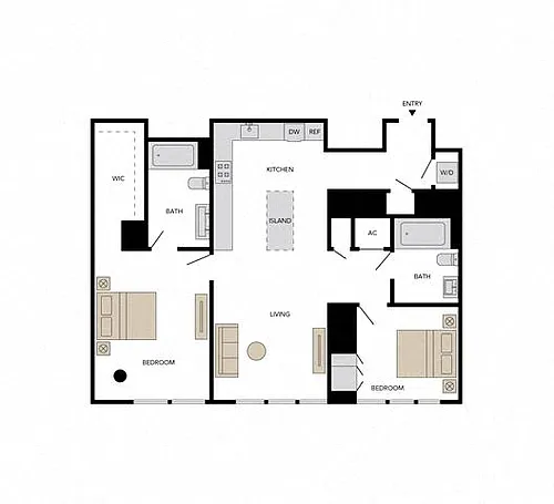 Floor plan 2-B1