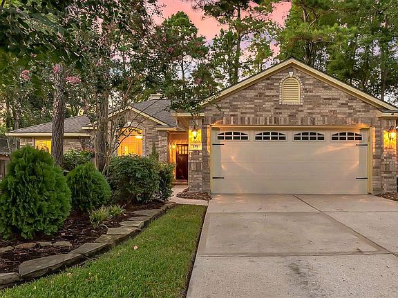 Warm and inviting this lovely 3 bedroom, 2 bath home has new garage door, recent roof, and no rear neighbors.