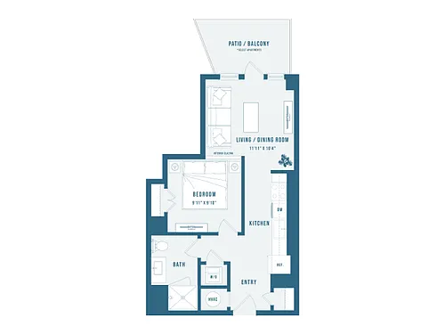Floor plan Colette A1