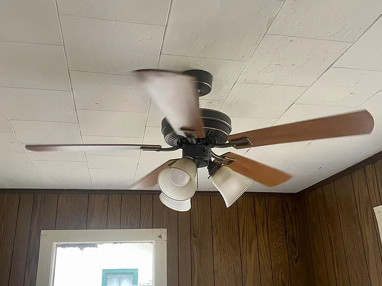 New Ceiling Fan in Bedroom