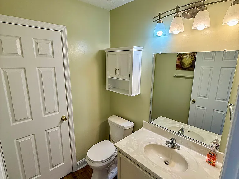 downstairs half bath