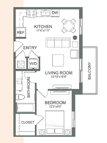 Floor plan A2