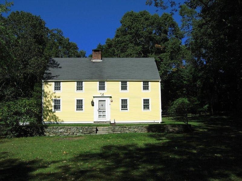 Front yard and House