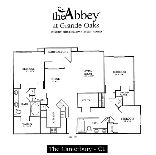 Floor plan Canterbury