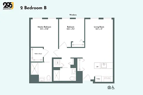 Floor plan 2 Bedroom