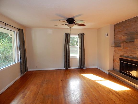 Gas Fireplace and New Windows