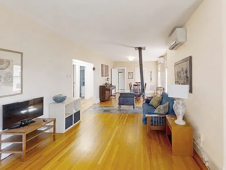 Living and dinning room pre-repairs. Available un-furnished or furnished for a higher price.