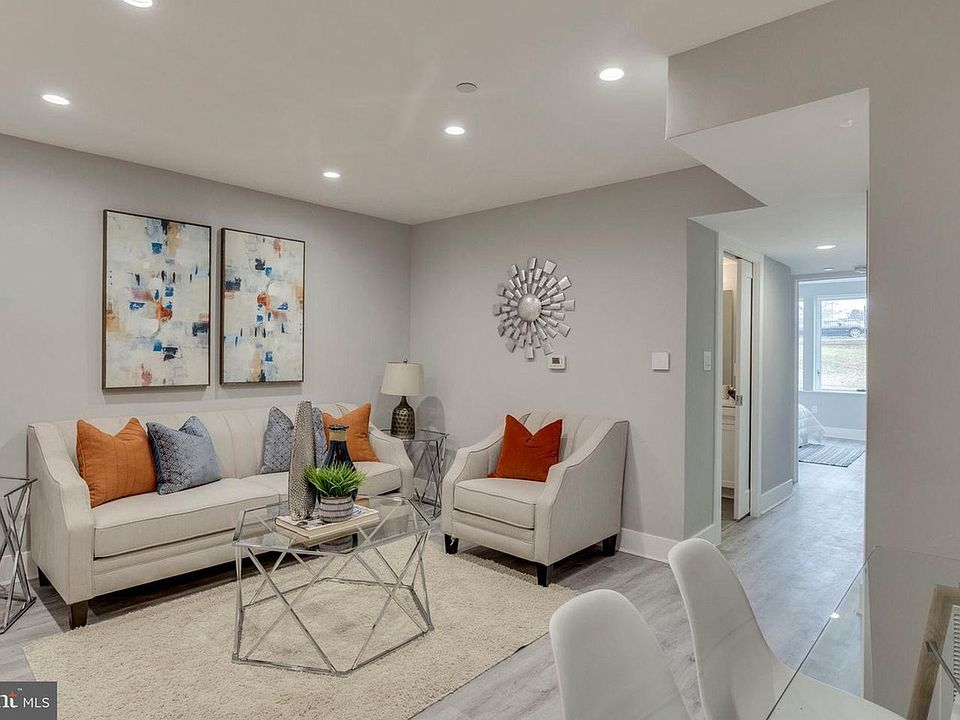Living room with natural light and open layout