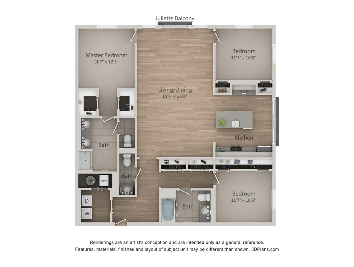 Floor plan C1
