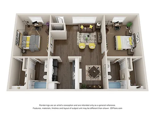 Floor plan B2