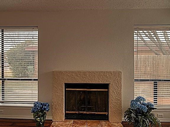 Enjoy the wood burning fireplace on those cold nights.