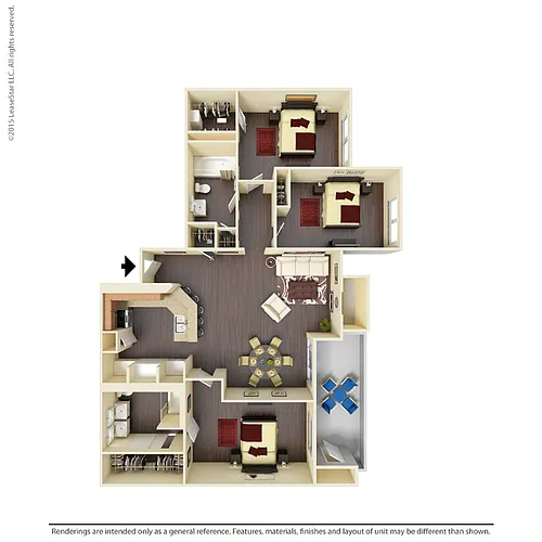 Floor plan Homestead