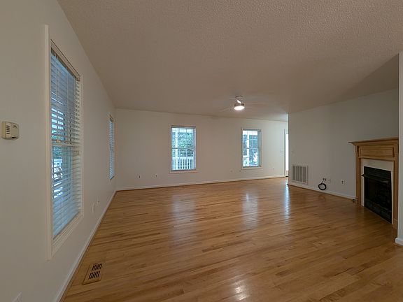 Living room as seen from the formal dining area.