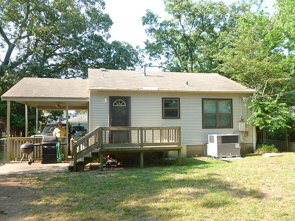Rear of home
