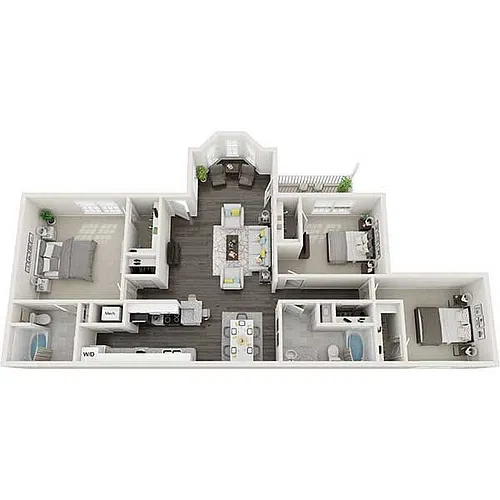 Floor plan Wellington