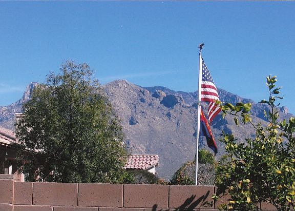 Views of the Catalina Mountains 