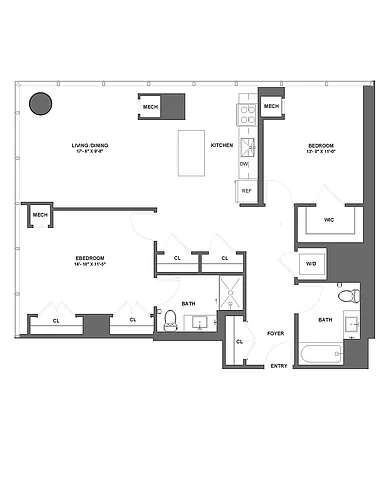 Floor plan HC2_D