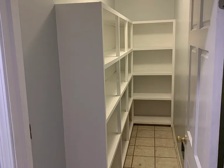 Kitchen closet storage