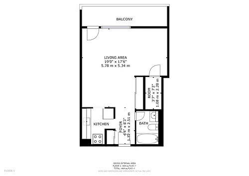 Floor plan Bachelor