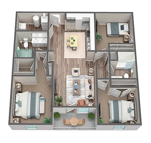 Floor plan C1