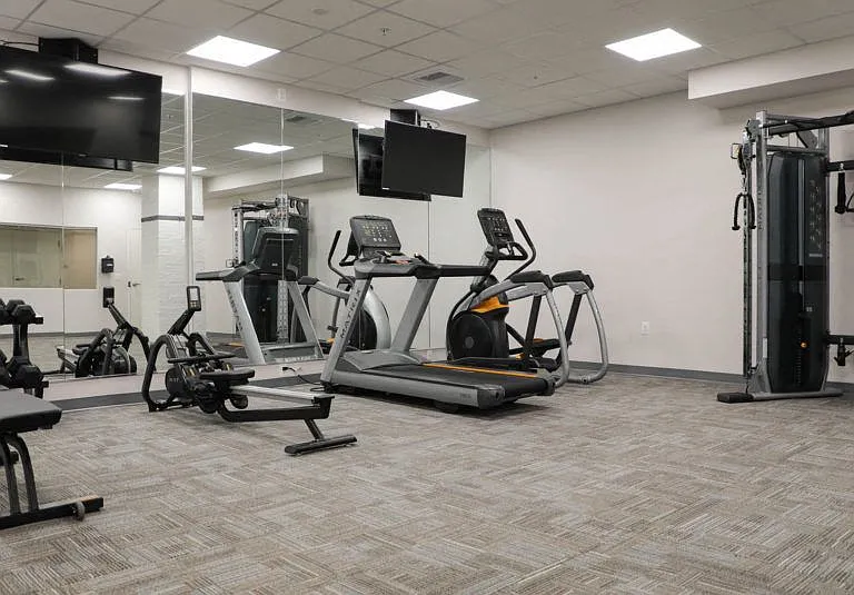 Fitness Center w/ Peloton Bikes
