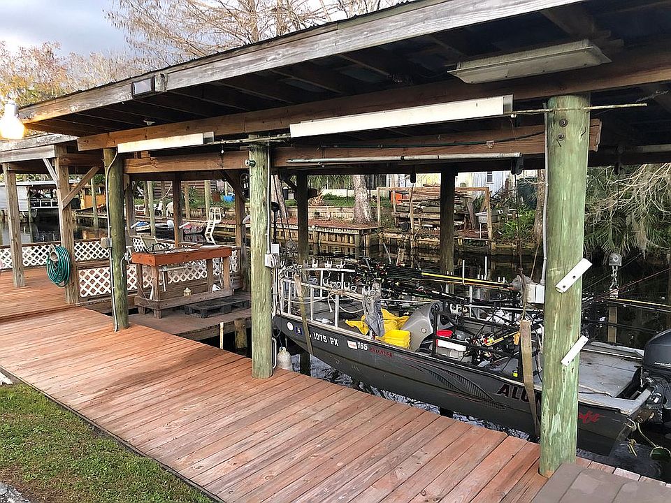 Dock with Boat Lift