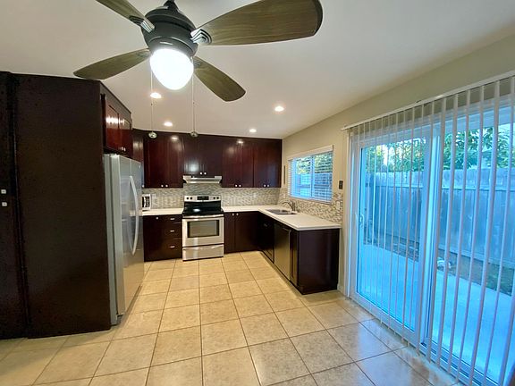 Kitchen and dining area