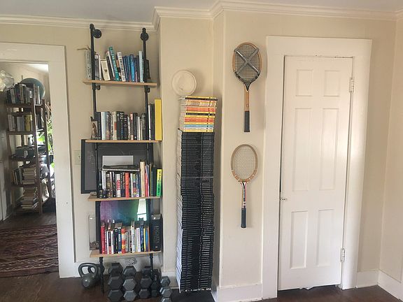 Other wall of bedroom.