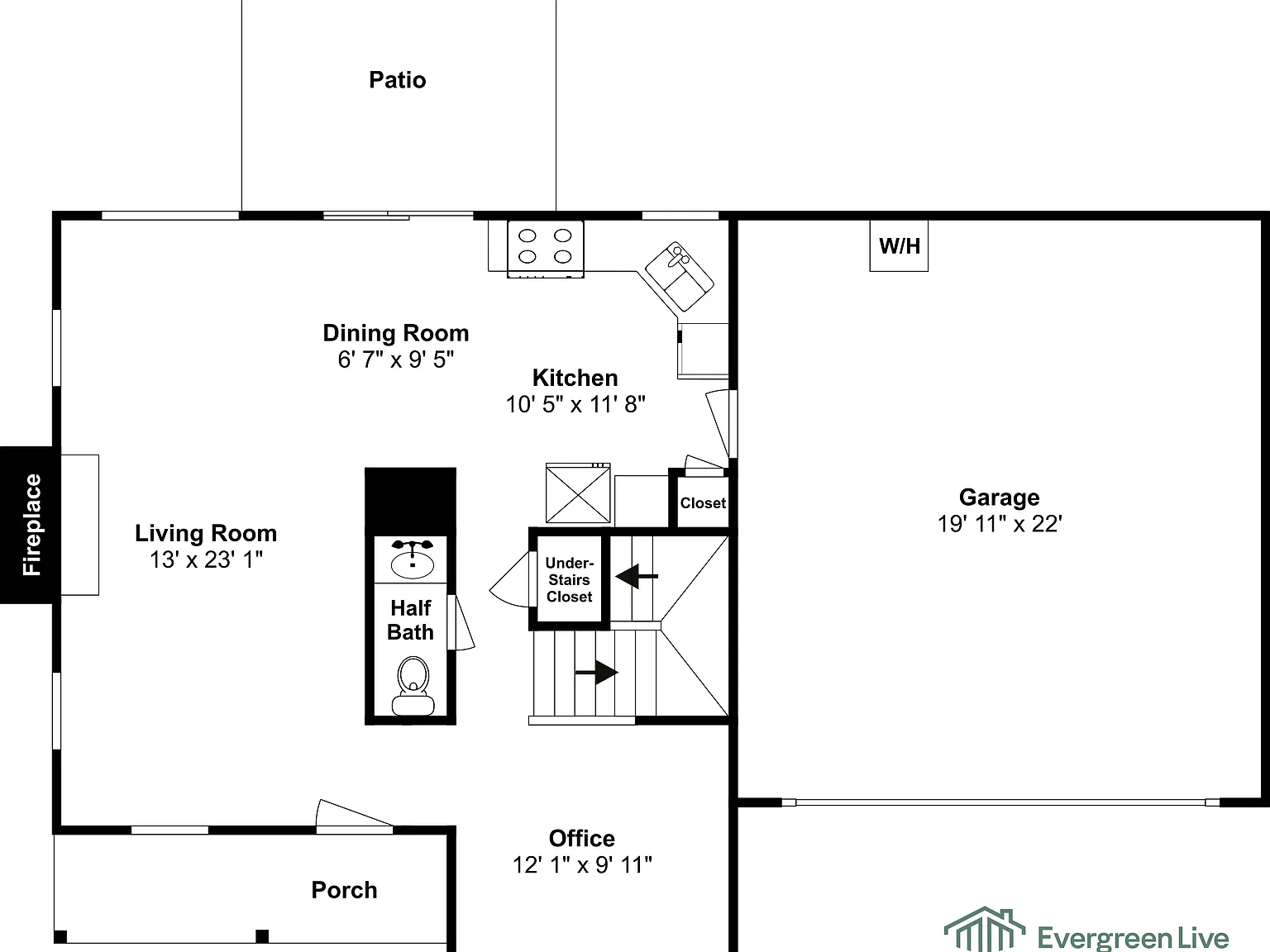 3 bed, 2.5 bath, 1734 sqft, $1,775 — Photo 3