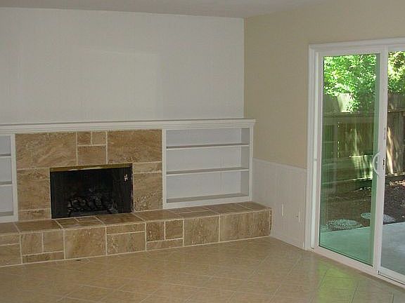 Fireplace with Builtins