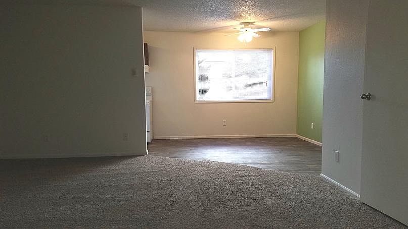 living room and dining from front door