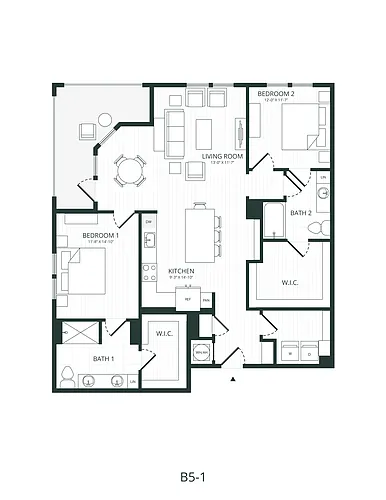 Floor plan B51