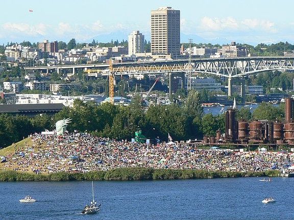 July 4 Gasworks Park