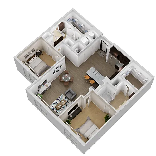 Floor plan B3