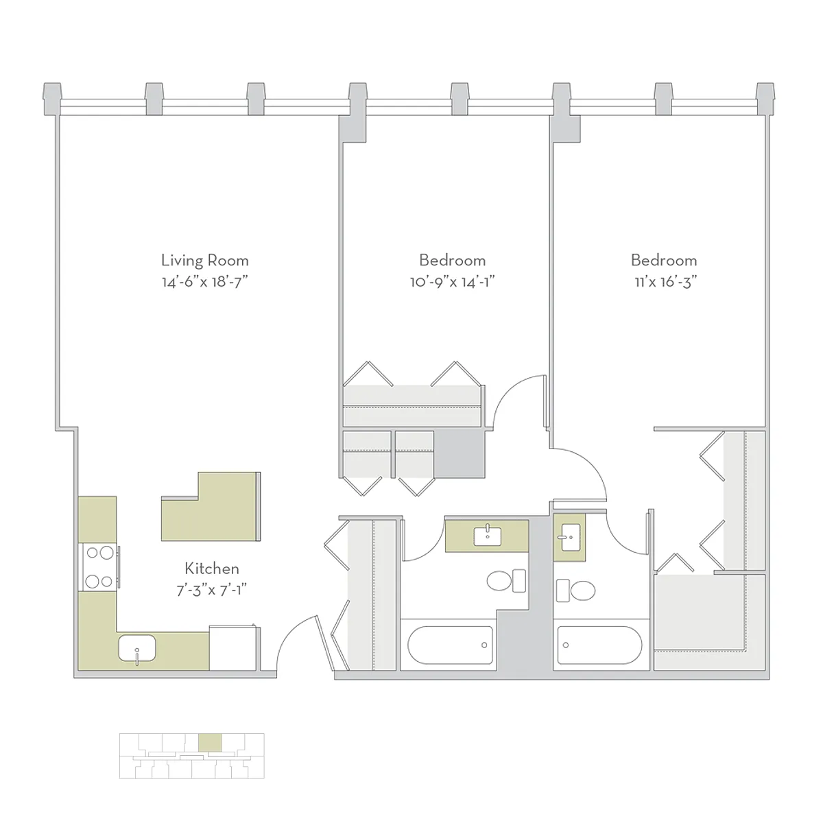 Floor plan 2bs10
